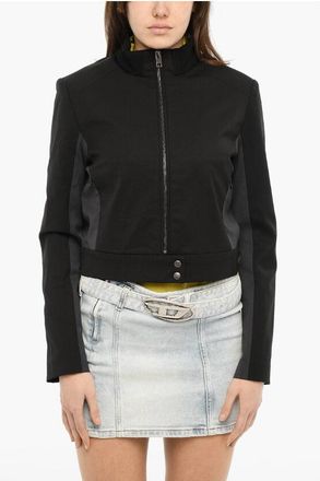 Diesel Mixed-Wool Jacket G-GAURI In Solid Color size 44