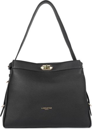 Lancaster Romy 572-106 Hobo Tas - Dames - Schoudertassen - Zwart - ONE Size - Leer - Tassen