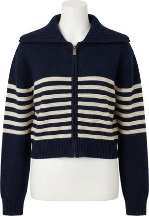 Z Supply Kovac Sweater Jacket In Eclipse