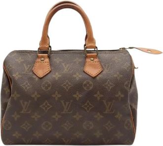 Louis Vuitton Pre-owned Speedy Monogram Handbag - Dames - Vintage Handtas - Bruin - ONE Size - Vintage