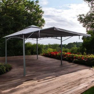 Royalcraft ALGARVE 3.3X3.3M+2.1M EXTENDING in Grey