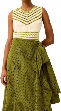 Marie Oliver Cass Top In Spinnaker