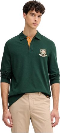 Guess Tops, Heren, Groen, S, Katoen, Long Sleeve Top