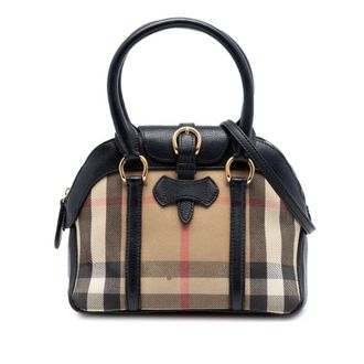 Burberry Pre-owned Burberry Small House Check Canvas Milverton Satchel Ladies L547CDVYXP4DN0IQ