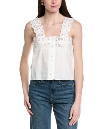 Frame Denim Frame Denim The Eyelet Tank