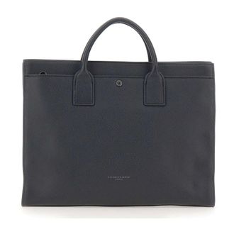 Gianni Chiarini Florence - Heren - Tassen - Blauw - Maat: ONE Size Leer