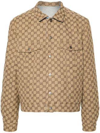 Gucci Omkeerbaar denim jack - Blauw