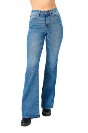 Judy Blue High Waist Classic Flare Jean In Blue