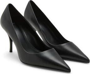 Mango Sota Pointed Toe Pump in Black at Nordstrom Rack, Size 8.5Us / 39Eu
