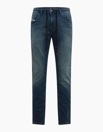 Diesel Mens Thommer Y Ne Sweat Slim Fit Jeans - Blue - Size: 30/32