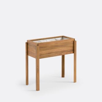 La Redoute Interieurs Rechthoekige plantenbak in acacia, Wassif