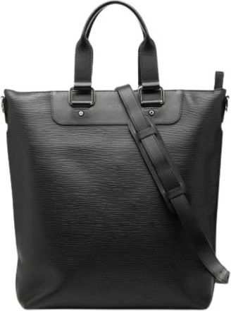 Louis Vuitton Pre-owned Tote Bags, female, Black, Size: ONE SIZE Pre-owned Cabas Sac Jour