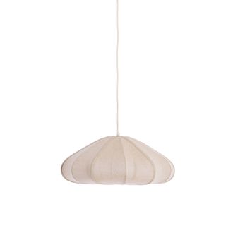 Light & Living Light&living - L&aacute;mpara Colgante - Cesano - Natural - Textil