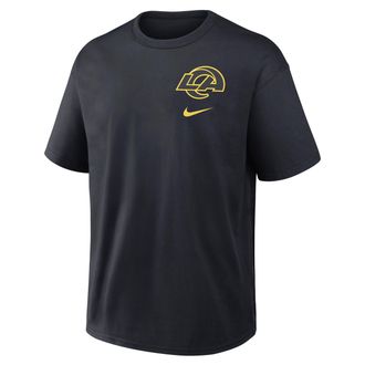 Nike Los Angeles Rams Rivalries Collection Max90 Nike Mens NFL T-Shirt in Blue | 04T64FA9X-U99