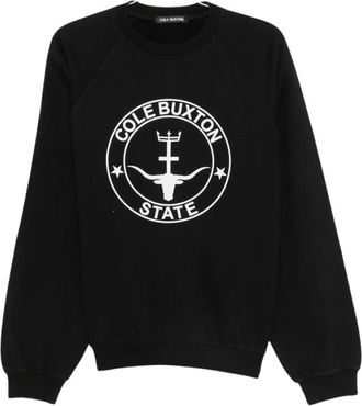 Cole Buxton Hombre, Sudaderas, Negro, Talla: XL