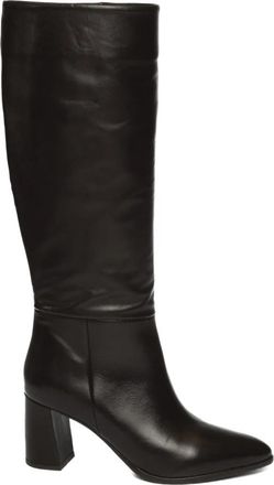 Albano Heeled Boot - Dames - Laarzen met Hak - Bruin - 39 EU - Leer - Schoenen