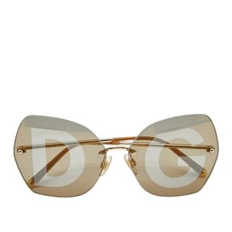 Dolce & Gabbana Pre-owned Accessories, female, Gray, Size: ONE SIZE Pre-owned Dg2204 Sunglasses