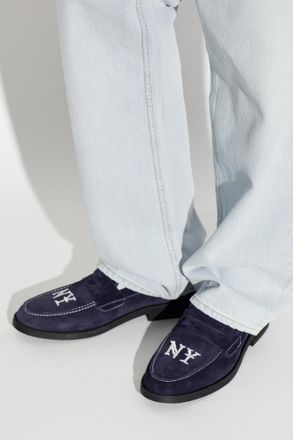 Duke and Dexter Wilde Loafers, Mens, Navy Blue