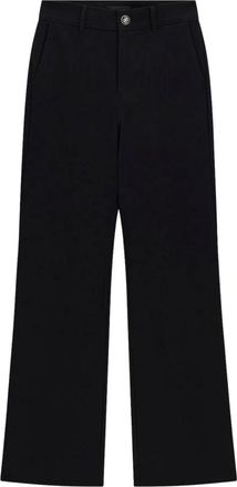 Guess Chrissy Logo Chain Flare Pants - Trousers - Mujer - Negro - XS