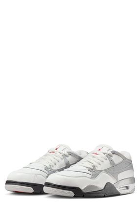 Nike Jordan Air Jordan 4 RM Sneaker in Summit White/Fire Red at Nordstrom, Size 8.5