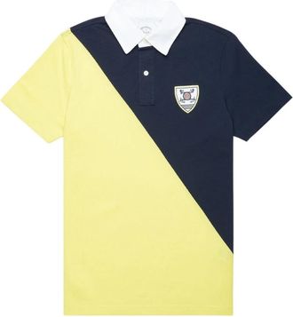 Brooks Brothers Cotton Slim-Fit Color-Block Polo Shirt - Heren - Polos - Veelkleurig - M - Katoen - Tops