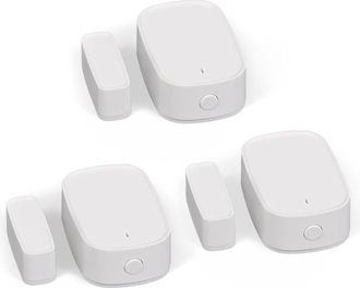 OEM Sensor Inteligente Para Puertas Y Ventanas, Requiere Puerta De Enlace Zigbee Tuya, Detector Inal&aacute;mbrico Para El Hogar Y Sistema De Alarma, Compatible 