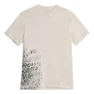 adidas Y-3 GFX Short Sleeve T-Shirt Chalk White KR2224