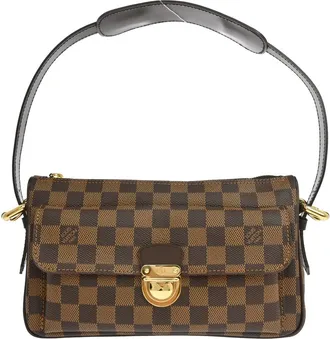 Louis Vuitton Ravello Damier Brown Canvas Handbag (Pre-Owned)