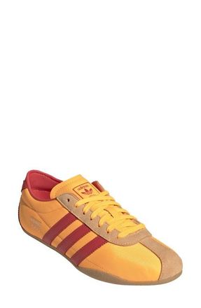 adidas Tokyo Low Top Sneaker in Lucid Tangerine/Red/Gold at Nordstrom, Size 10.5