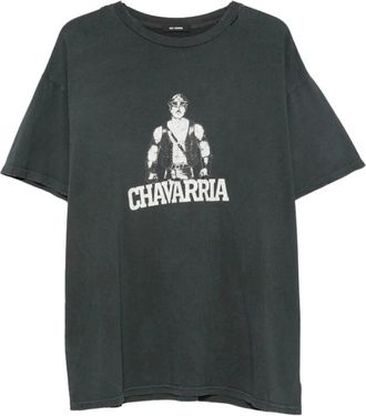Willy Chavarria Hombre, Camisetas, Gris, Talla: XL