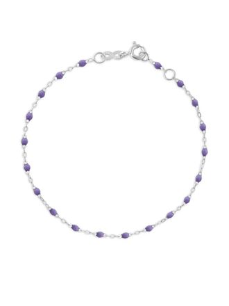 Gigi Clozeau 18K white gold Classic Gigi bracelet - women - Resin/18kt White Gold - One Size - Silver