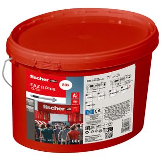 Fischer Bolzenanker Faz Ii Plus 12/20 Im Eimer (80 St) - 568860