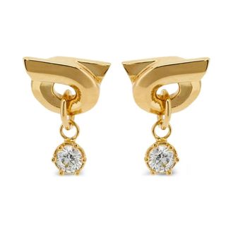 Ferragamo Earrings, female, Yellow, Size: ONE SIZE Salvatore Ferragamo Bijoux