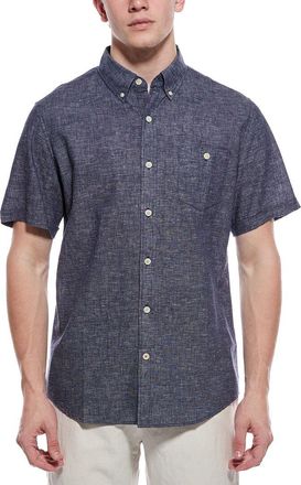 Weatherproof Vintage Weatherproof Vintage Linen-Blend Mixy Solid Shirt