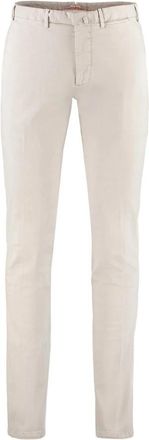 THE (ALPHABET) Geklede Chinobroek - Heren - Chinos - Beige - M - Katoen - Broeken