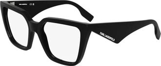 Karl Lagerfeld Optical Frame - Dames - Brillen - Zwart - 54 MM - Accessoires