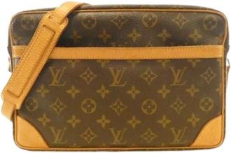 Louis Vuitton Pre-owned Cross Body Bags, male, Brown, Size: ONE SIZE Pre-owned Monogram Shoulder Bag M51272