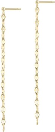 Electric Picks Womens Harley Earrings In Gold