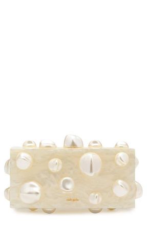 Cult Gaia Orbs Clutch in Ivory at Nordstrom