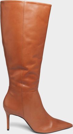 Schutz 90mm Mikki Leather Knee-High Boots