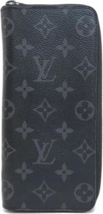 Louis Vuitton Pre-owned Wallets, female, Black, Size: ONE SIZE Pre-owned Fabric wallets