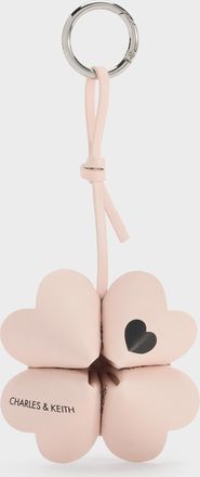 Charles & Keith Four-Leaf Clover Heart Charm