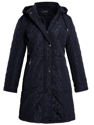 SS7 Womens Quilted Coat Plus Size 18 20 22 14 16 Navy