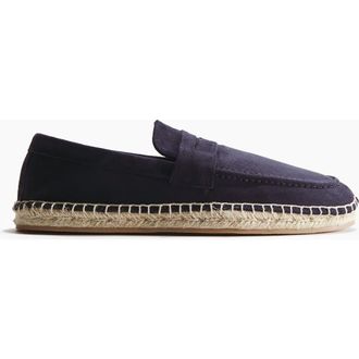 H&M Espadrilles in Navy Blue at Nordstrom, Size 11.5