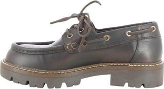 Stokton Rochelle Moccasin - Dames - Bootschoenen - Bruin - 36 EU - Leer - Schoenen