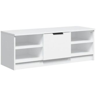 vidaXL Vidaxl - tv Cabinet White 102x35.5x36.5 cm Engineered Wood