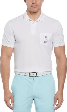 Original Penguin Heren Golf Poloshirt (Helder wit)