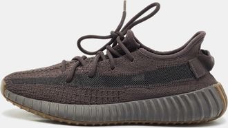 adidas Black Knit Fabric Boost 350 V2 Cinder Sneakers Size 40