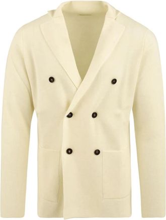 FILIPPO DE LAURENTIIS Herenjassen Wit Model Rjmldpt - Heren - Blazers - Beige - L - Jassen
