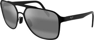 Maui Jim Mj 0607S 001 Zonnebrillen - unisex - Zonnebrillen - Zwart - 59 MM - Accessoires